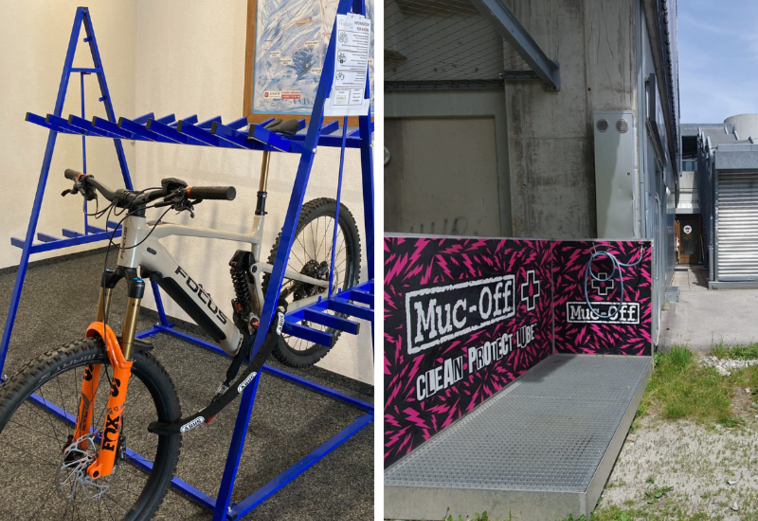 Bike facilities at T-Resort