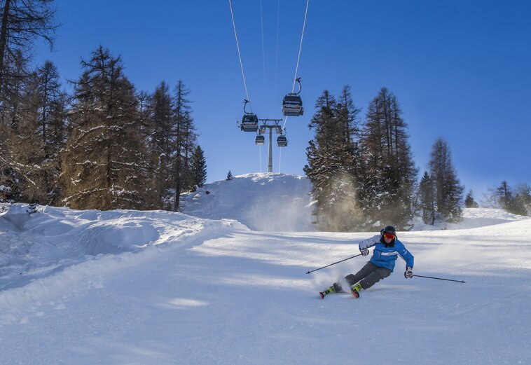La Tzoumaz ski resort Switzerland