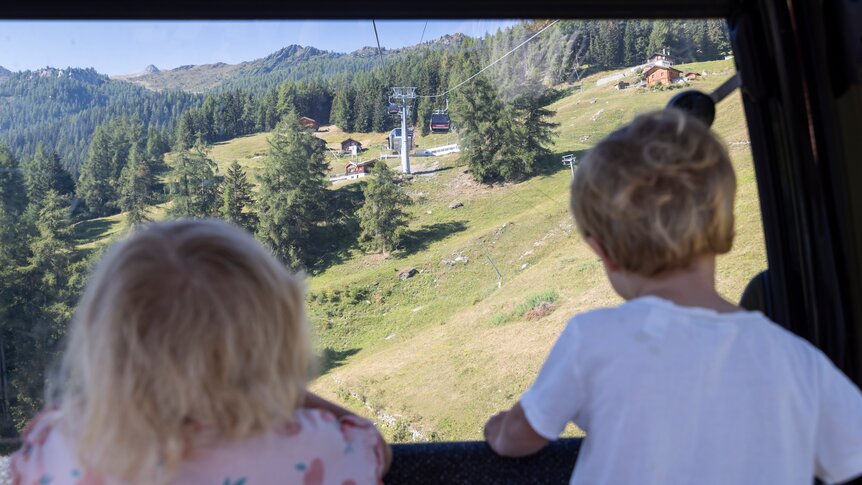 Bruson Cable car, Verbier 4Vallées